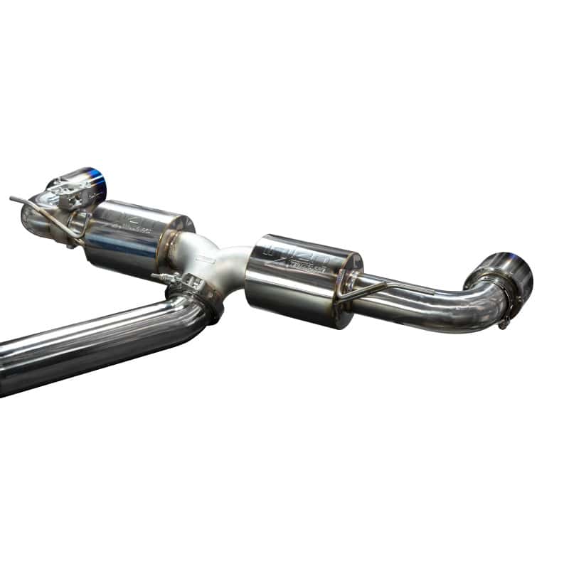Injen — Injen 20-21 Toyota Supra 3.0L Turbo 6cyl SS Cat-Back Exhaust w/ Burnt Tips
Exhaust System - view 3
