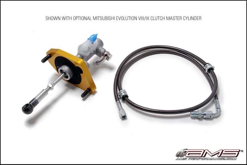 AMS — AMS Performance 08-15 Mitsubishi EVO X Clutch Master Cylinder Conversion w/Master Cylinder
EVO Clutch Master - view 2