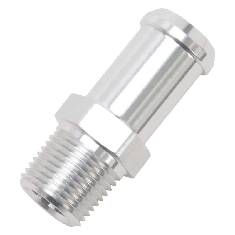 Edelbrock — Edelbrock Hose End Straight 3/8In NPT to 5/8In Barb Clear Anodize
KIT PARTS - view 5