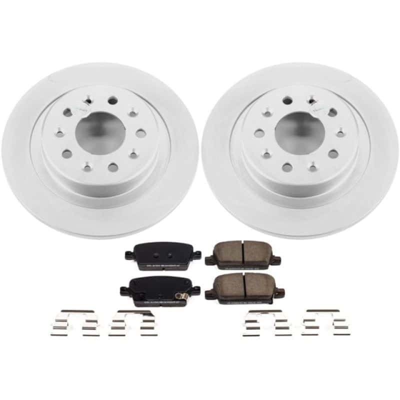 PowerStop — Power Stop 16-18 Chevrolet Malibu Rear Z17 Evolution Geomet Coated Brake Kit - view 1
