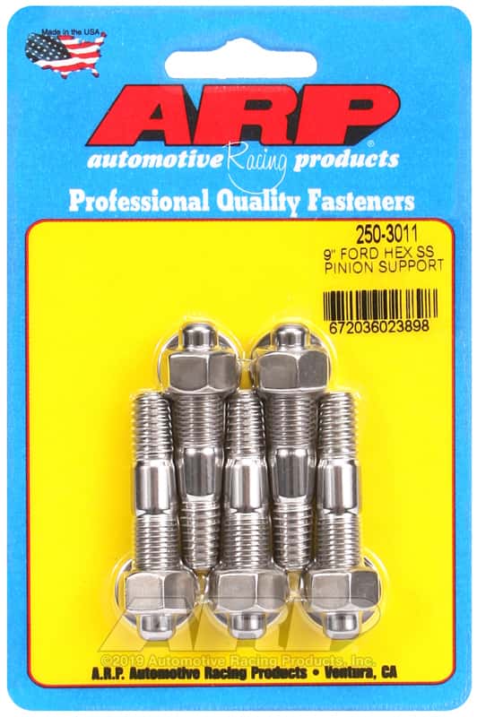 ARP — ARP Ford 9in SS hex pinion support stud kit - view 1