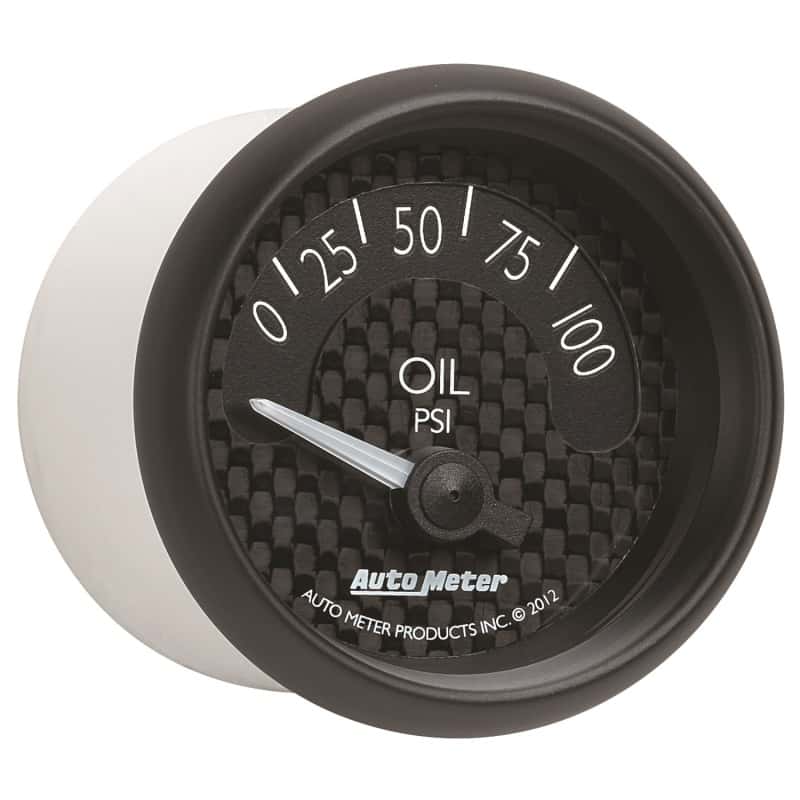 AutoMeter — Autometer GT Series 52mm Short Sweep Electronic 0-100 psi Oil Pressure
2-1/16" OIL PRESS, 0 - view 11