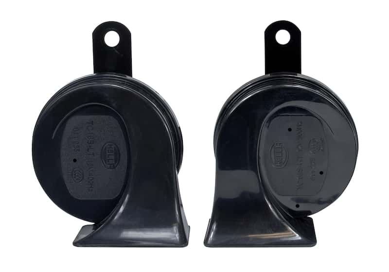 Hella — Hella Twin Trumpet Horn Kit 12V Universal - Black - view 9