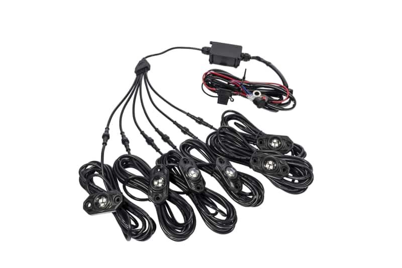 KC HiLiTES — KC HiLiTES C-Series RGB LED Rock Light Kit (Incl. Wiring) - Set of 6
C-Series LEDs - view 7