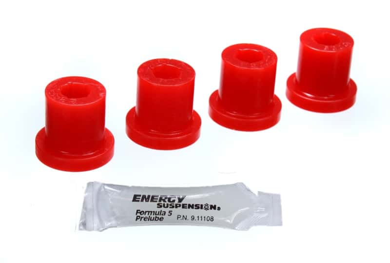 Energy Suspension — Energy Suspension Aftermarket Shackle Set - Red
LeafSpShclBsh - view 1
