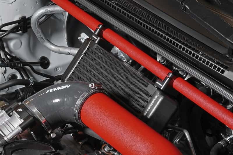 Perrin Performance — PERRIN 15-25 Subaru WRX Oil Cooler Full Kit (Top Mounted Requires Strut Brace) - view 8
