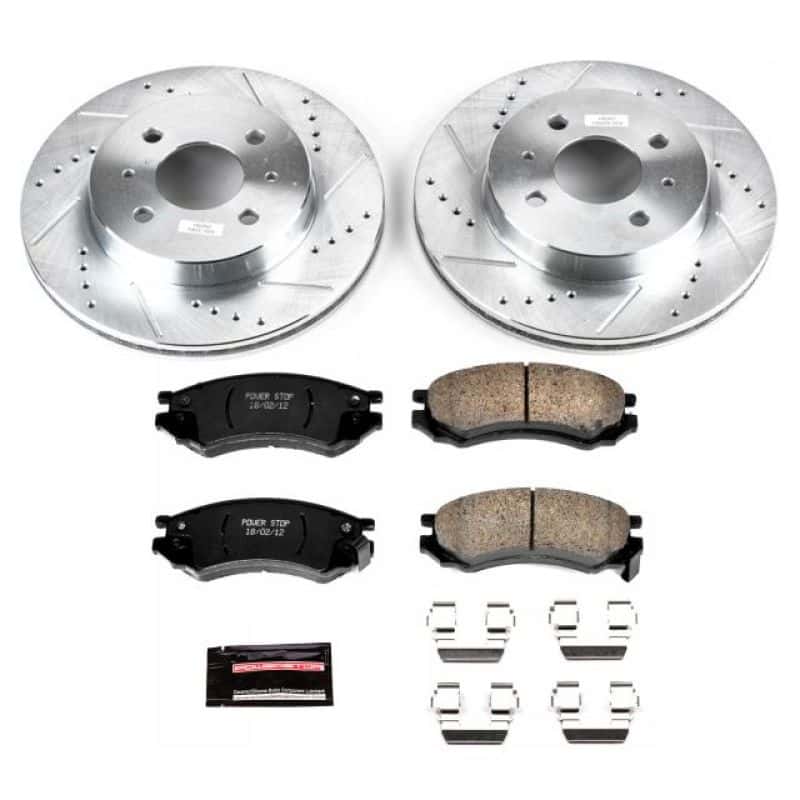 PowerStop — Power Stop 91-92 Saturn SC Front Z23 Evolution Sport Brake Kit - view 1