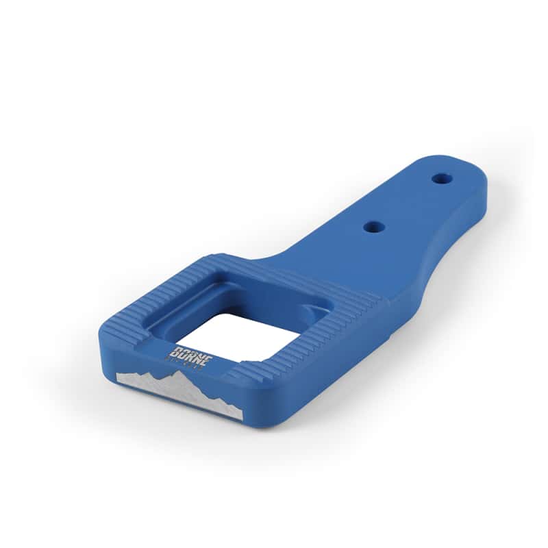 Borne Off-Road — Borne Off-Road 2017+ Ford Raptor / 2009+ Ford F150 Borne Off-Road Billet Tow Hooks - Blue - view 2