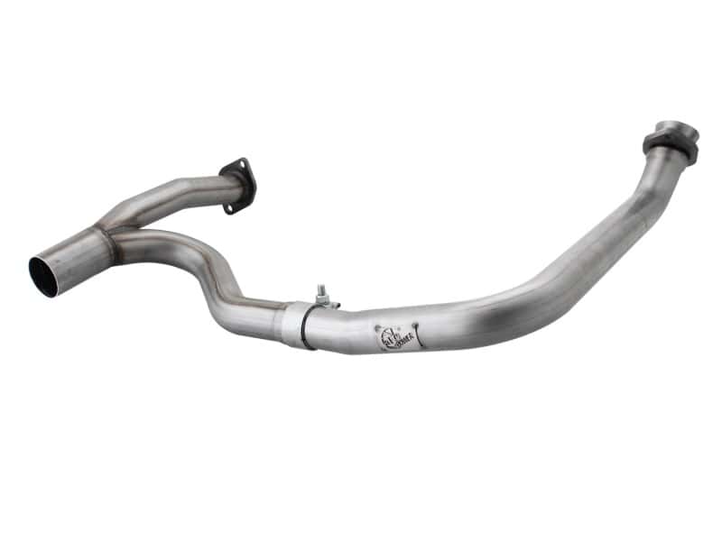 aFe — aFe Power Twisted Steel Y-Pipe Stainless Steel 2.5in 12-14 Jeep Wrangler V6 3.6L
Twisted Steel Y-Pipe - view 1