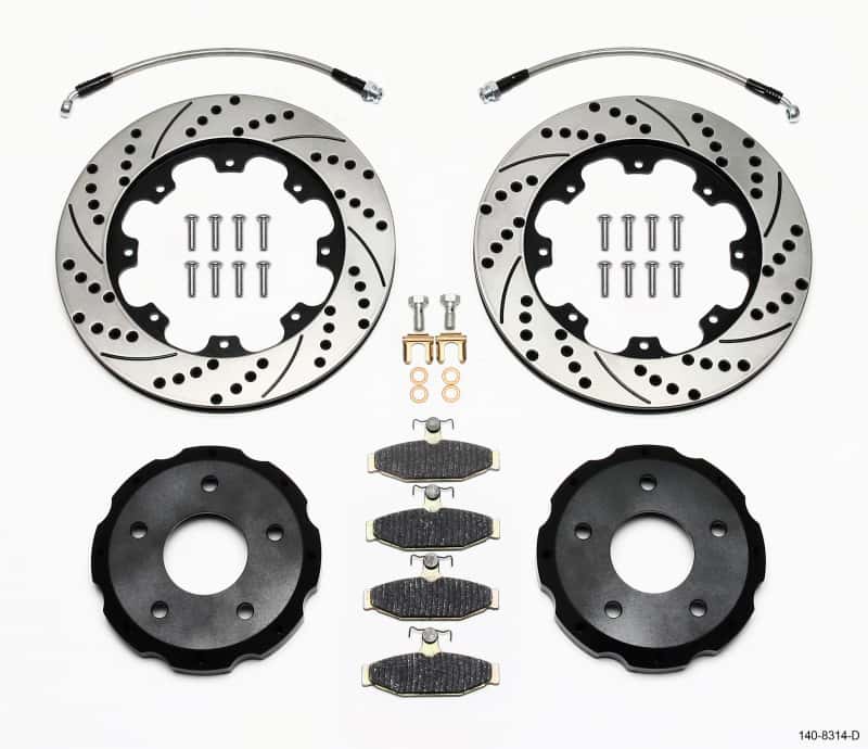 Wilwood — Wilwood Pro-Matrix Rear Kit Drilled 88-96 Corvette C4
BRAKE KIT - view 2