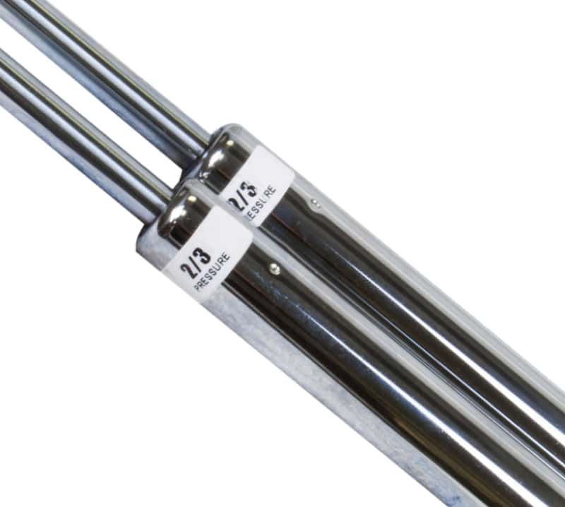 NRG — NRG Hood Damper Kit (Polished) - 03-07 Honda Fit (Half Pressure Shocks for CF Hood) - view 5