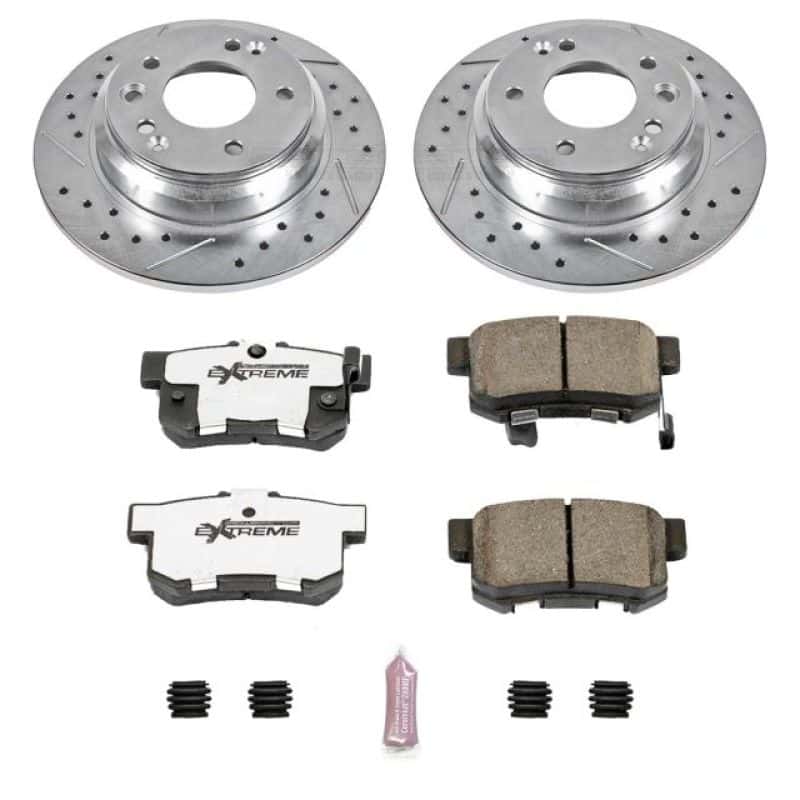 PowerStop — Power Stop 99-01 Acura RL Rear Z26 Street Warrior Brake Kit - view 1