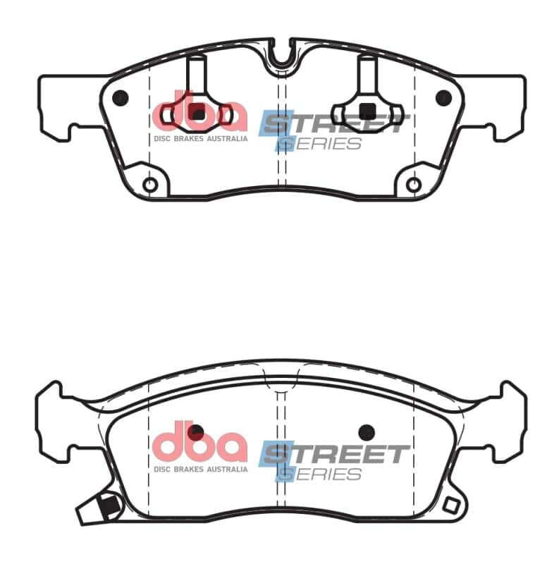 DBA — DBA 11-20 Dodge Durango (330mm Front Rotor) Street Series Front Brake Pads
Brake Pad - view 1