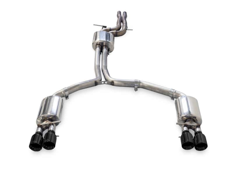 AWE Tuning — AWE Tuning Audi C7.5 A6 3.0T Touring Edition Exhaust - Quad Outlet Diamond Black Tips
Touring Exhaust - view 1