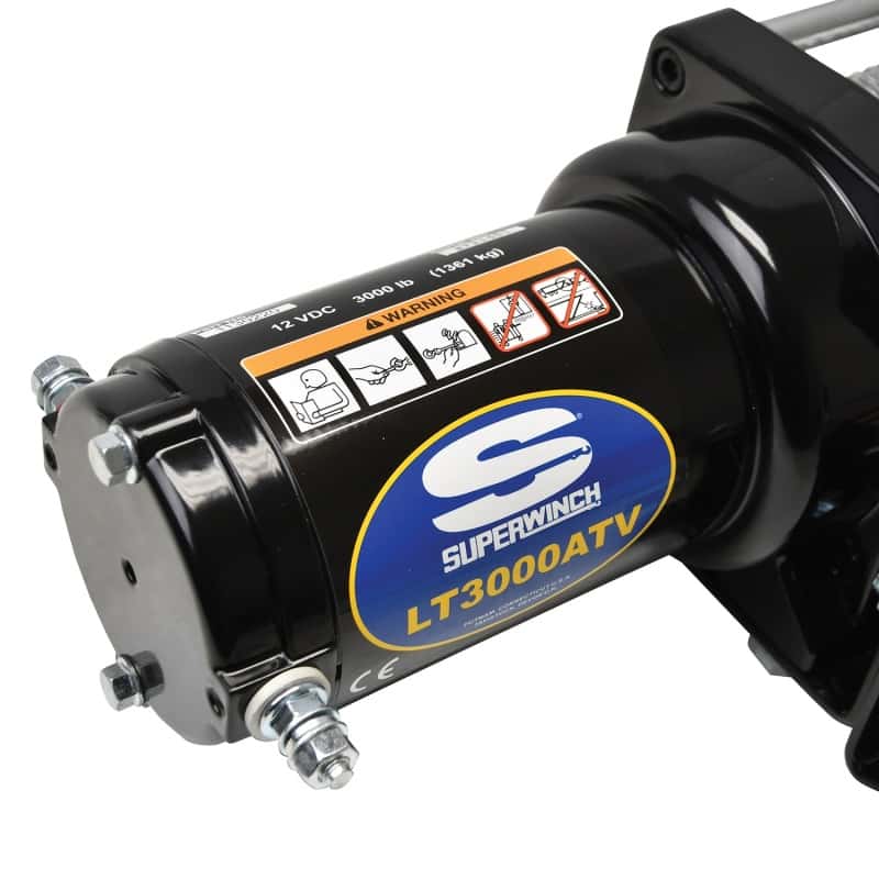 Superwinch — Superwinch 3000 LBS 12V DC 3/16in x 50ft Steel Rope LT3000 Winch
Winch - view 7