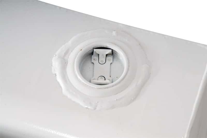 Dee Zee — Dee Zee Universal Tanks - L-Shape White Steel (55 Gal) - view 8