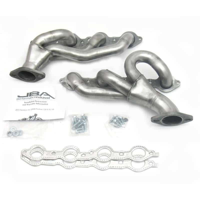 JBA — JBA 08-09 Pontiac G8 6.0/6.2L LS 1-3/4in Primary Raw 409SS Cat4Ward Header
Exhaust Header - view 2