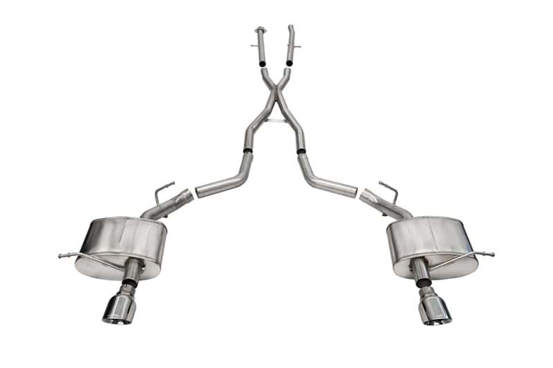 CORSA Performance — Corsa 2011-2025 Dodge Durango Xtreme 2.5in Cat-Back Dual Rear Exit w/ Single 4.5in Polished Tips
Exhaust - view 1
