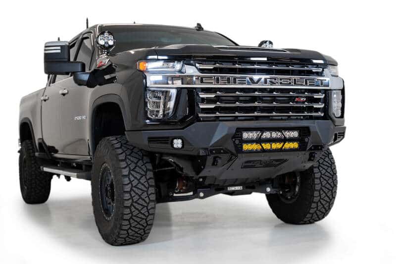 Addictive Desert Designs — Addictive Desert Designs20-21 Chevy 2500/3500 Bomber Front Bumper
Bumper- Front
Bumpers - view 3