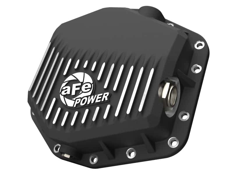 aFe — aFe Ford Bronco Raptor 22-25 V6-3.0L POWER Pro Series Rear Differential Cover Black w/ Machined Fins
Differential Cover - view 1