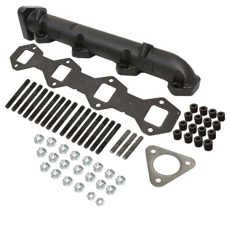 BD Diesel — BD Diesel Driver Side Exhaust Manifold Kit - Ford 2011-2016 F250/F350 6.7L PowerStroke
EXHAUST MANIFOLD - view 3