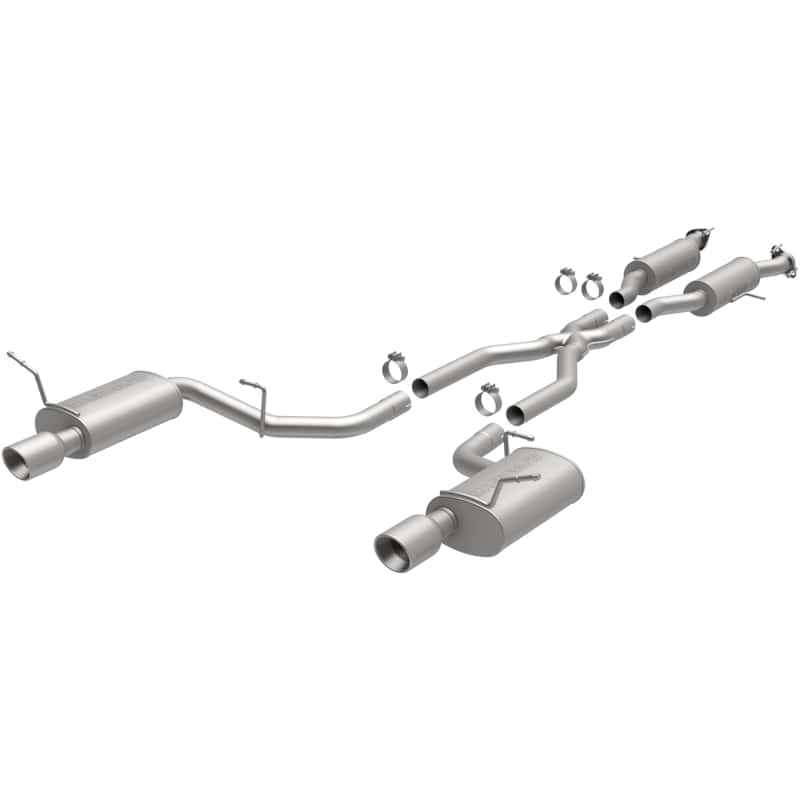 Magnaflow — MagnaFlow 11-12 Dodge Durango V8 5.7L Dual Split Rear Exit Stainless Cat Back Performance Exhaust
Cat-Back - view 2