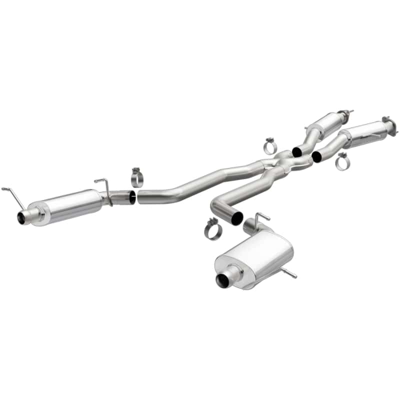 Magnaflow — MagnaFlow 12 Jeep Grand Cherokee V8 6.4L Dual Split Rear Exit Stainless Cat Back Performance Exhaust
Cat-Back - view 1