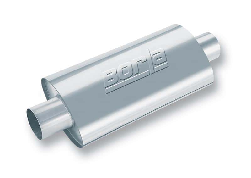 Borla — Borla XR-1 Racing Sportsman 3.5in. Outlet / 3.5in Inlet Oval Muffler - 5in Diameter x 15in Length
XR-1 Sportsman Muffl
Muffler - view 3