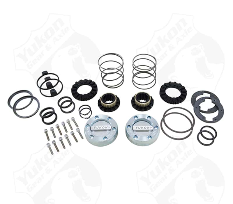 Yukon Gear & Axle — Yukon Gear Hardcore Locking Hub Set For GM 8.5in Front & Dana 44 / 19 Spline
Yukon Locking Hubs  - view 2