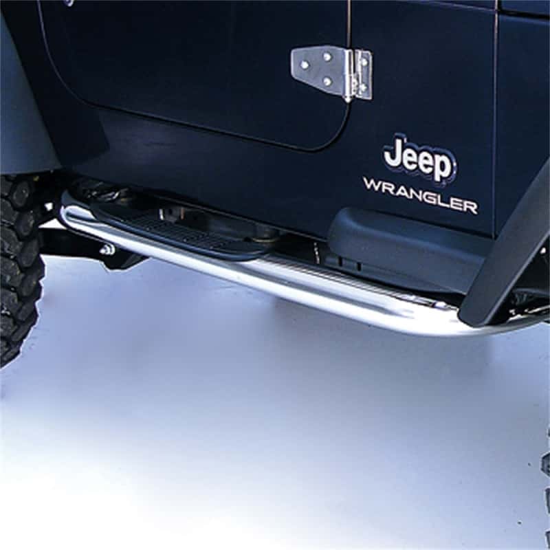 Rugged Ridge — Rugged Ridge 3-In Round Tube Steps SS 97-06TJ
OFFROAD_STEPSSLIDERS
Nerf/Step Bar - view 3