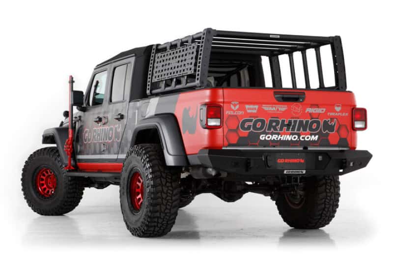 Go Rhino — Go Rhino 19-21 Jeep Gladiator XRS Overland Xtreme Rack - Box 1 (Req. gor5950000T-02)
Overland Xtreme Rack - view 10
