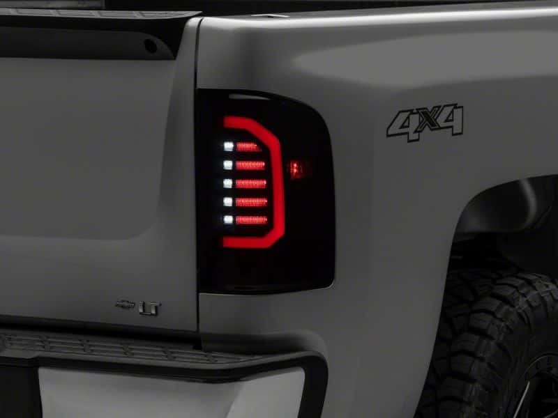 Raxiom — Raxiom 07-14 Chevrolet Silverado 1500 Axial Series LED Tail Lights- Blk Housing (Smoked Lens)
Lights - view 6