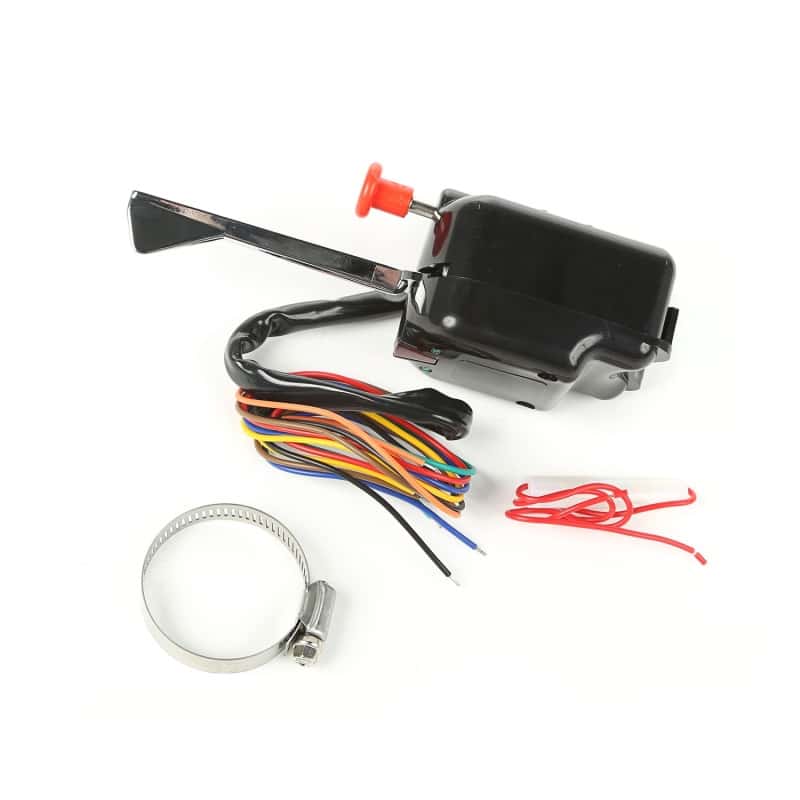 OMIX — Omix Turn Signal Switch Black- 46-71 Willys/Jeep - view 2