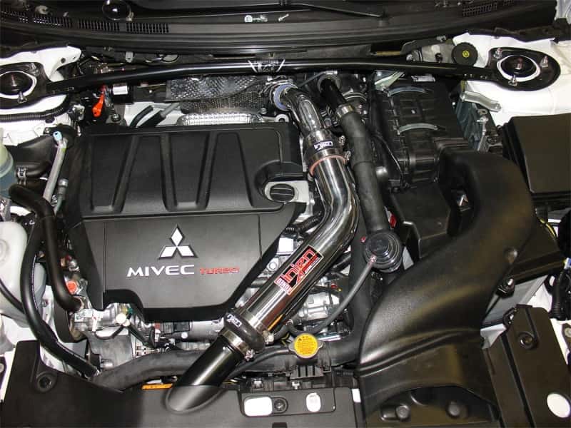 Injen — Injen 2009-11 Lancer Ralliart 2.0L Turbo Black Upper Intercooler Pipe Kit
Exhaust Pipe - view 3