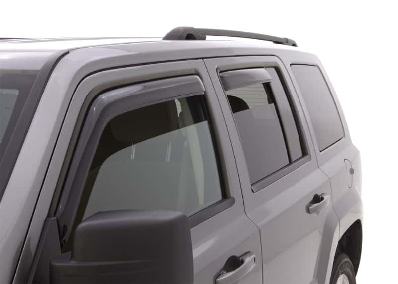 AVS — AVS 07-18 Jeep Patriot Ventvisor In-Channel Front & Rear Window Deflectors 4pc - Smoke
IN-CHANNEL VENTVISOR
Side Window Vent - view 3