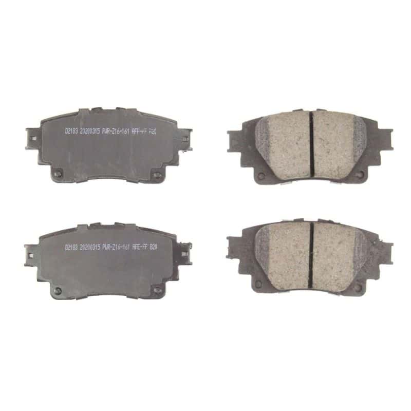 PowerStop — Power Stop 2019 Toyota Corolla Rear Z16 Evolution Ceramic Brake Pads
Z16 Brake Pads - view 1
