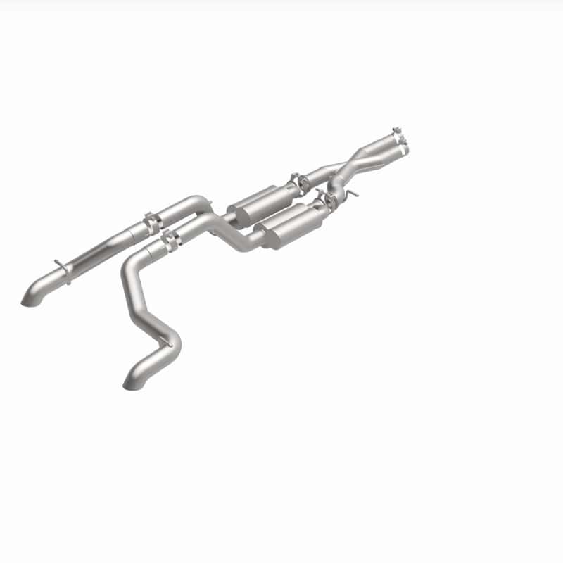 Magnaflow — MagnaFlow Cat-Back 2021 Jeep Wrangler 6.4L Rock Crawler Series Dual Exit Stainless Exhaust - view 7