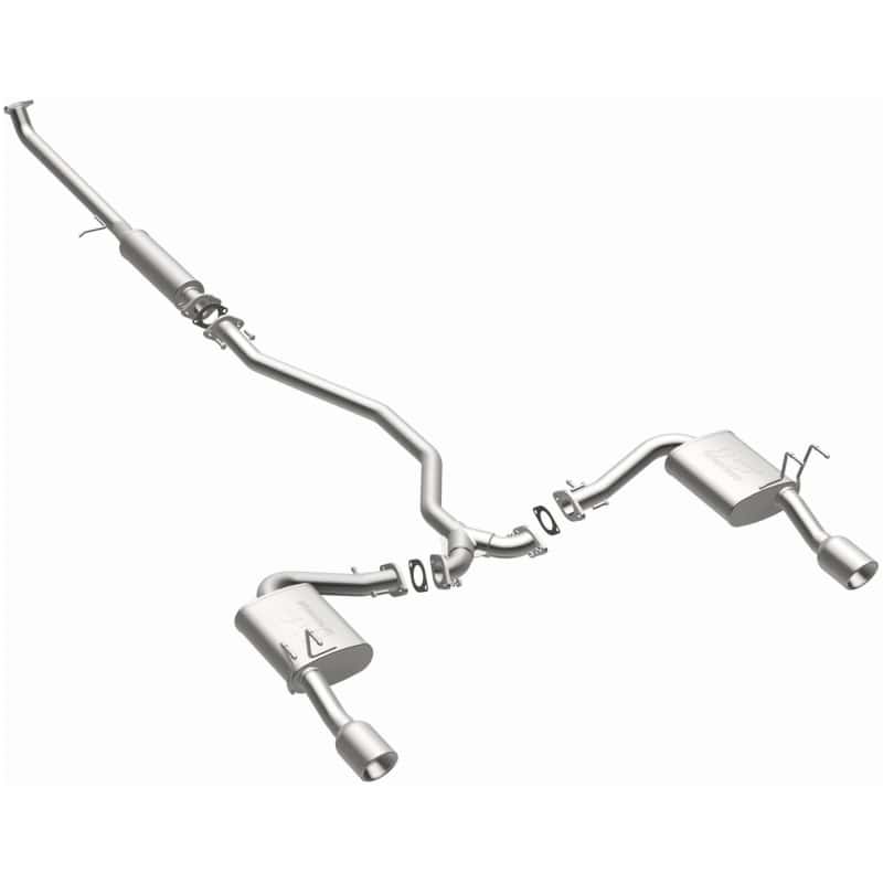 Magnaflow — MagnaFlow Cat-Back 2016 Honda Civic (Sedan Only) 1.5L L4 Turbo 2.25in SS Dual Outlet
Cat-Back - view 1