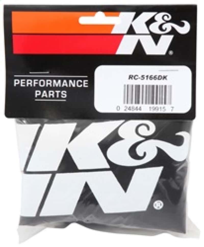 K&N Engineering — K&N Round Tapered Drycharger Air Filter Wrap 8in B ID x 6.625in T ID x 10.5in H - view 5