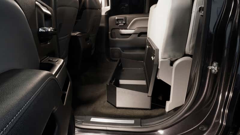 Tuffy Products — Tuffy Underseat Lockbox 2/3 Length W/ Keyed Lock For Chevrolet Silverado & Gmc Sierra
Lockbox - view 23