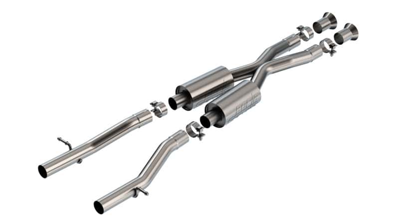Borla — Borla 22-24 Lexus IS 500 5.0L V8 Automatic Transmission RWD 2.5in S-Type Mid-Section
Mid-Section - view 1