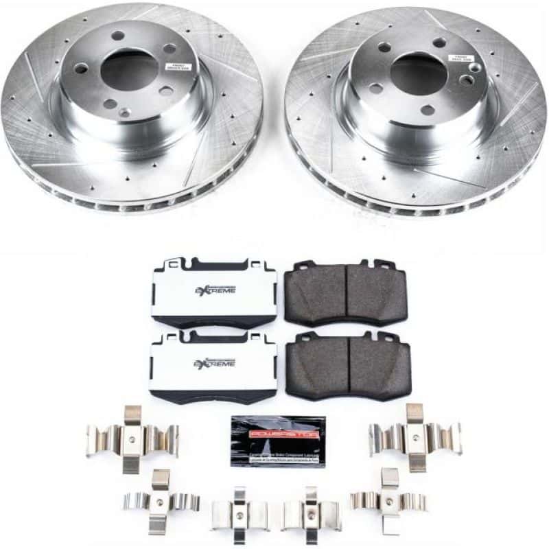PowerStop — Power Stop 03-06 Mercedes-Benz CL500 Front Z26 Street Warrior Brake Kit - view 1