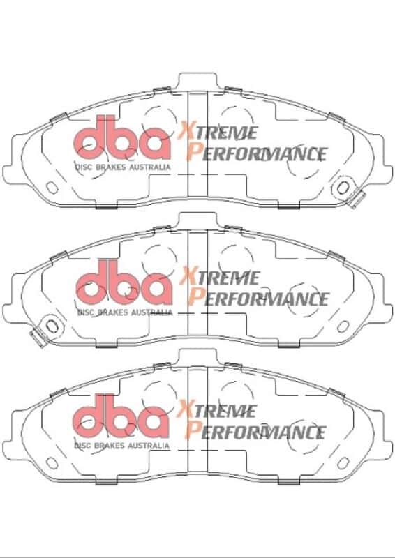 DBA — DBA 97-06 Corvette (Incl C5 Z06) XP650 Front Brake Pads
Brake Pad - view 3