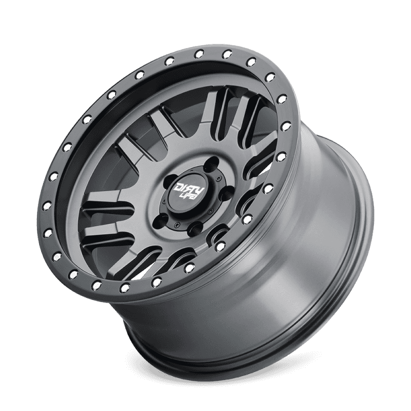 Dirty Life — Dirty Life 9309 Canyon Pro 17x9/5x127 BP/-12mm Offset/71.5mm Hub Satin Graphite Wheel - Beadlock
DIRTY LIFE 9309 - view 3