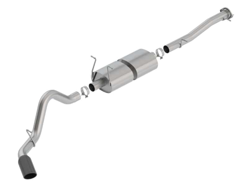 Borla — Borla 15-19 Chevy Silverado 2500 6.0L CC/STD Bed/153.7in WB S-Type Catback Exhaust Black Chrome Tip
Cat-Back System - view 3