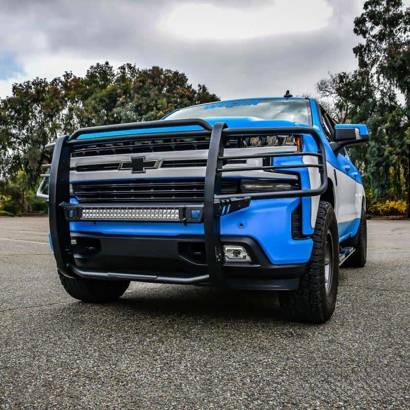 Westin — Westin 19-21 Chevy 1500 Sportsman X Grille Guard - Textured Black (Excl. 2019 Silverado LD)
Grille Guard - view 4