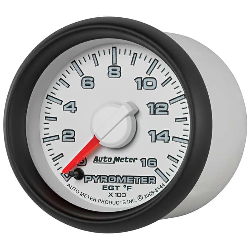 AutoMeter — Autometer Factory Match 52.4mm Full Sweep Electronic 0-1600 Deg F EGT/Pyrometer Gauge
2-1/16" PYROMETER KI - view 9