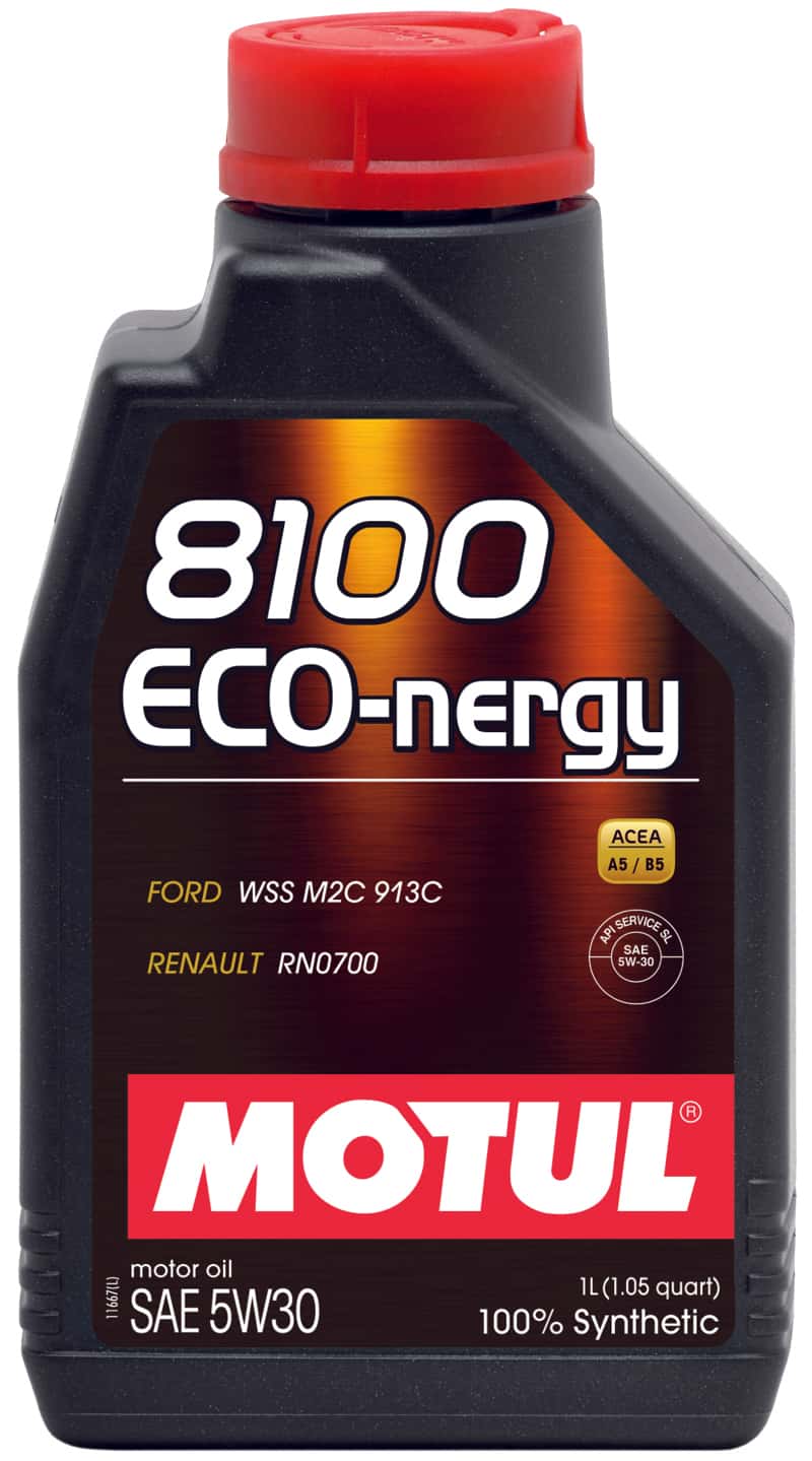 Motul — Motul 1L Synthetic Engine Oil 8100 5W30 ECO-NERGY - Ford 913C - view 2
