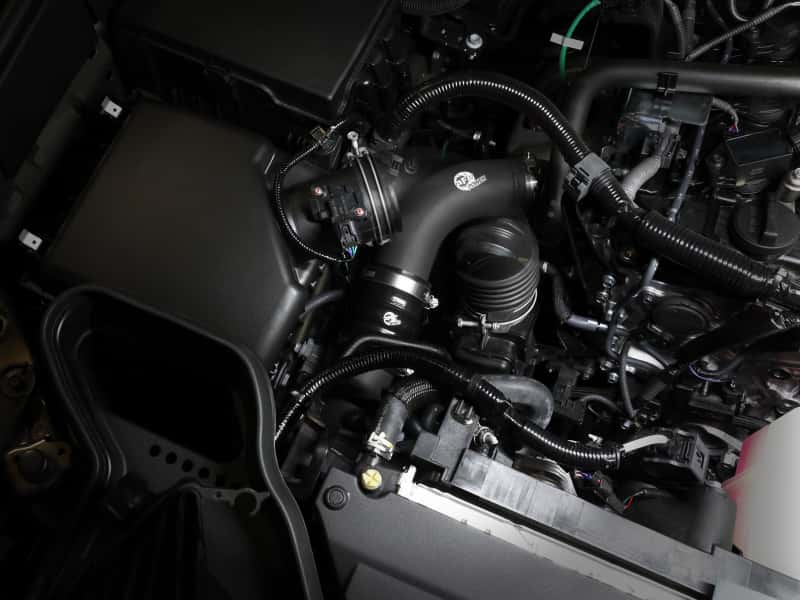 aFe — aFe 2024+ Toyota Tacoma BladeRunner 2.5in & 3in Aluminum Hot & Cold Charge Pipe Kit - Black
Charge Pipe Kit - view 8