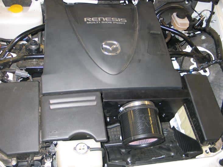 K&N Engineering — K&N 04-09 Mazda RX-8 Typhoon Short Ram  Intake
Performance Air Inta
Air Intake System - view 2